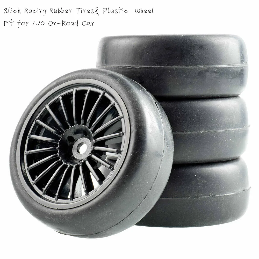 RC Rim04-6018 Slick гоночные шины и колеса наборы для HSP HPI 1/10 туристский автомобиль 1:10 |
