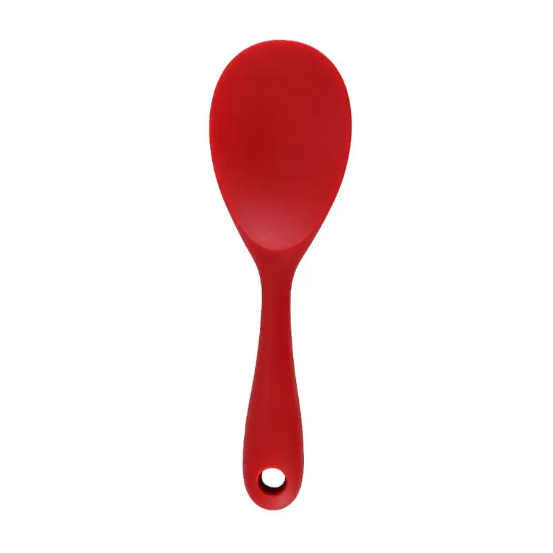 D High quality non-stick silicone rice spoon. C63B - Цвет: D