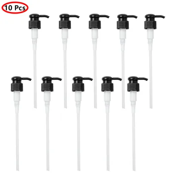 

10Pcs Plastic Heavy Duty Universal Soap Lotion Dispenser Pumps Replacement for R24/410 Bottles Bathroom Liquid Bottle Dispenser