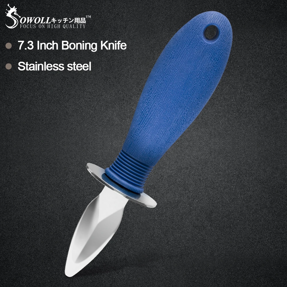Sowoll Oyster Knife Opener Tools Stainless Steel Oysters Scallop Shucking Shell Knives Seafood Outdoor Outside | Дом и сад