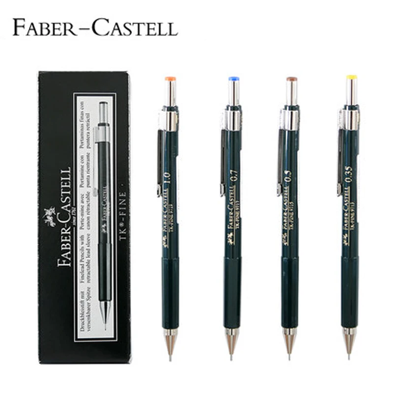 

FABER-CASTELL Automatic Pencil TK-FINE 9713 0.3/0.5/0.7/0.9 mm Professional Drawing Student Writing Activity Pencil