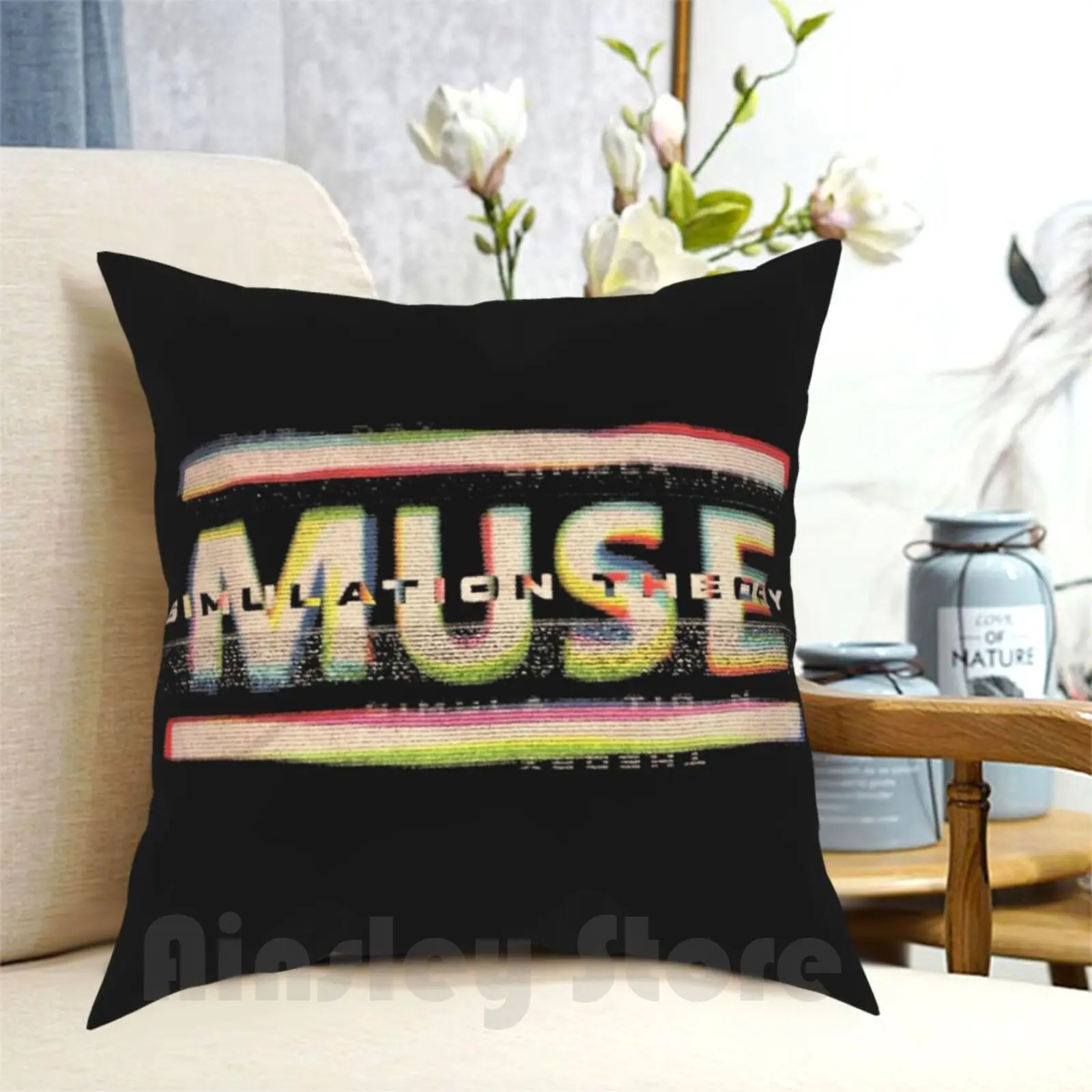 Best Band Muse Pillow Case Printed Home Soft Throw Pillow Muse Band