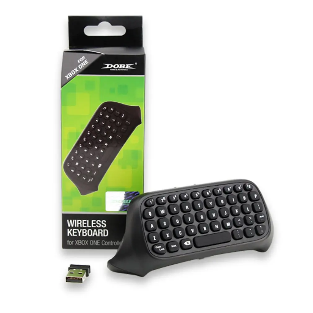 

TYX-538 Wireless Mini Portable Keyboard Game Controller Remote Control with soft silicone gel button for Xbox One game console