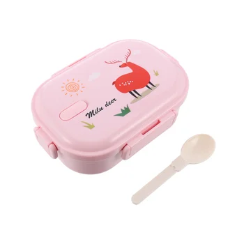 

1 Pc Food Container Detachable Convenient Waterproof Food Bowl Bento Box Lunch Box for Picnic Home Children Office School