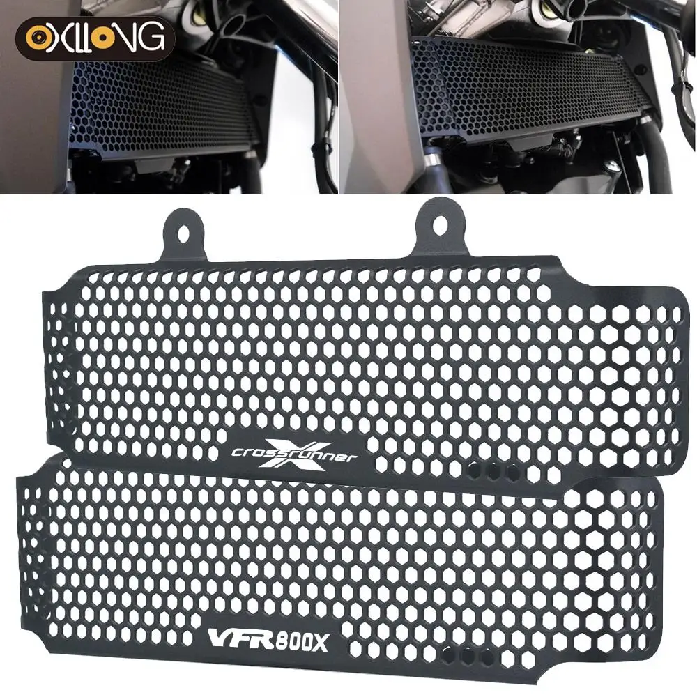 

For Honda vfr 800 x VFR800X Crossrunner 2015 2016 2017 2018 2019 2020 oil cooler guard cover and Radiator Grille Guard Covers
