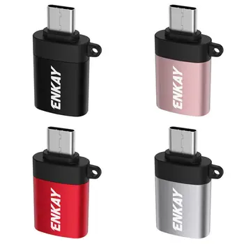 

Micro-USB3.0 OTG To Type-C OTG Adapter For Samsung Huawei ZTE Xiaomi Lenovo Lg Android Smart Phones Type-C To USB Converter Hot