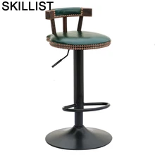 Banqueta Todos Tipos Table tabrete La Silla Para Barra Sandalyesi кожаный табурет современный стул для бара