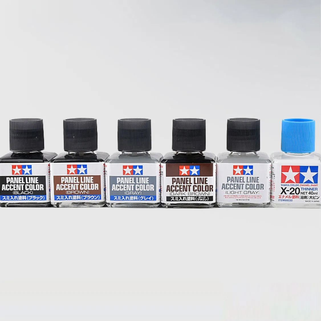 40 мл Tamiya панельная линия фигурки акцент цвет для DIY полимерная пластиковая кукла