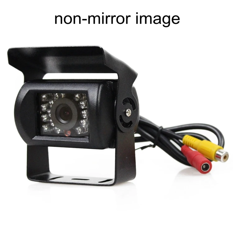 DIYKIT DC 12 V-24 V 120 градусов Водонепроницаемый Цвет ПЗС, заднего хода автомобиля, грузовика, автобуса Камера с ИК Ночное видение - Название цвета: non-mirror image