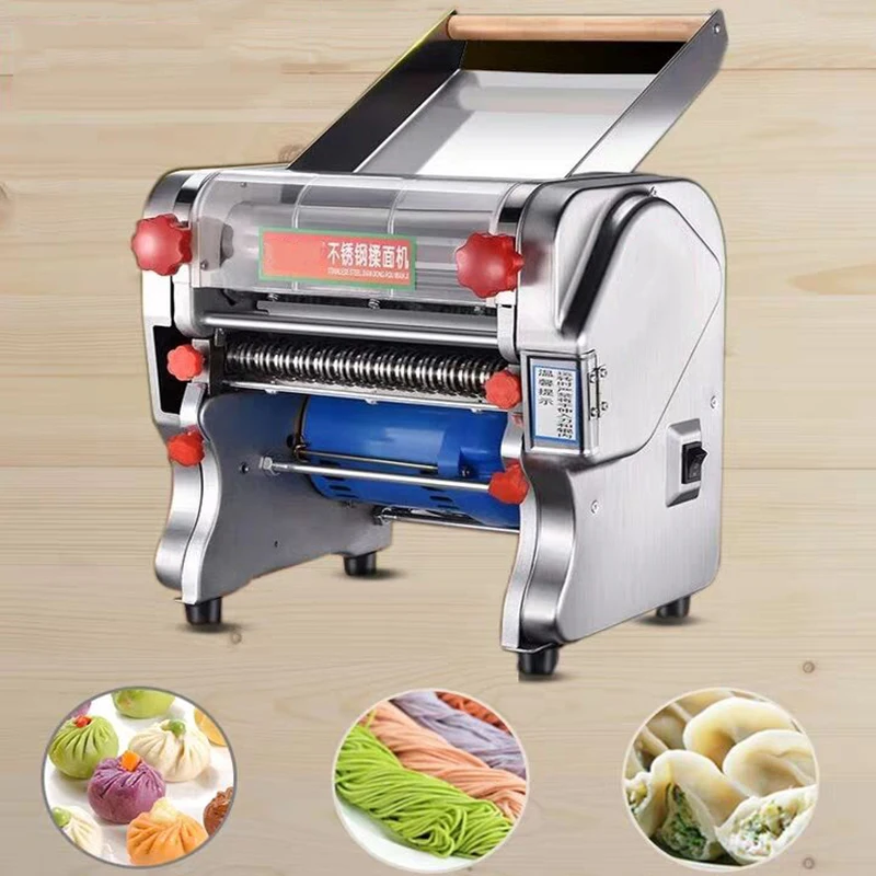 FKM 1.5mm 3mm 9mm Electric noodles making pressing machine Spaghetti Pasta  Fettuccine pasta maker noodle cutting machine