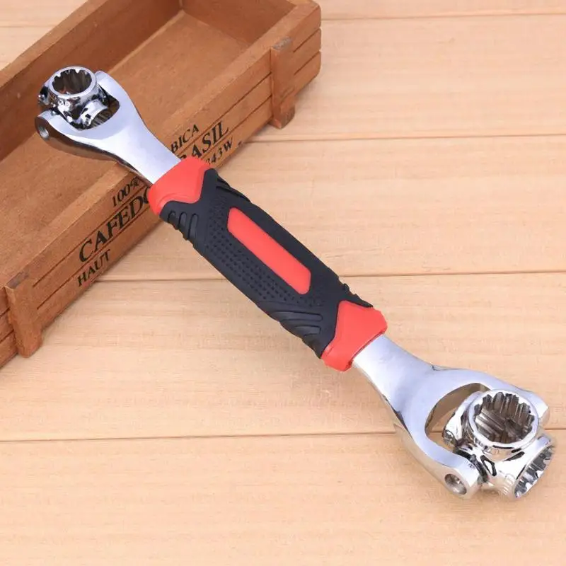 

New Universal 360 Degree 48 in 1 Tools Socket Steel Tiger Wrench with Spline Bolts Torx 6-Point Furniture Car Repair Hand Tools