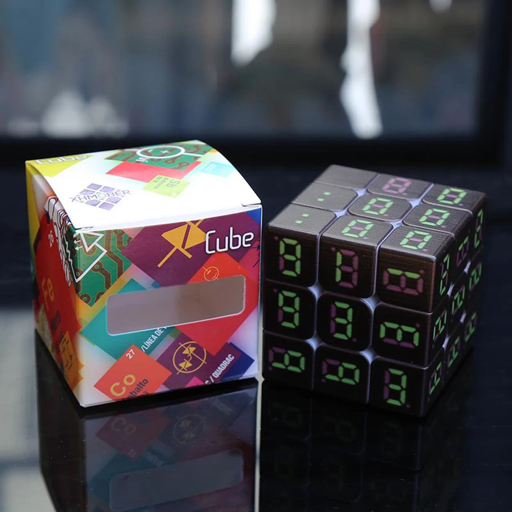 Новое поступление цифровые часы таймер волшебный куб 3x3x3 скорость головоломки игрушки для детей