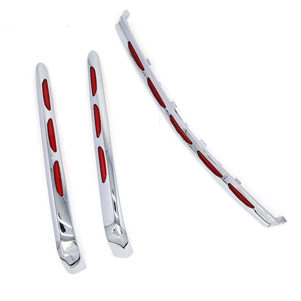 Carénage Chromé Pour Honda Goldwing GL1800 2001-2011 - Lot De 2 Pièces En Plastique ABS