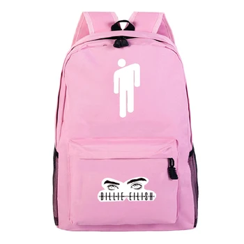 

Billie Eilish School Bags Fashion Popular Pattern Schoolbag Beautiful Students Boys Girls School Backpack