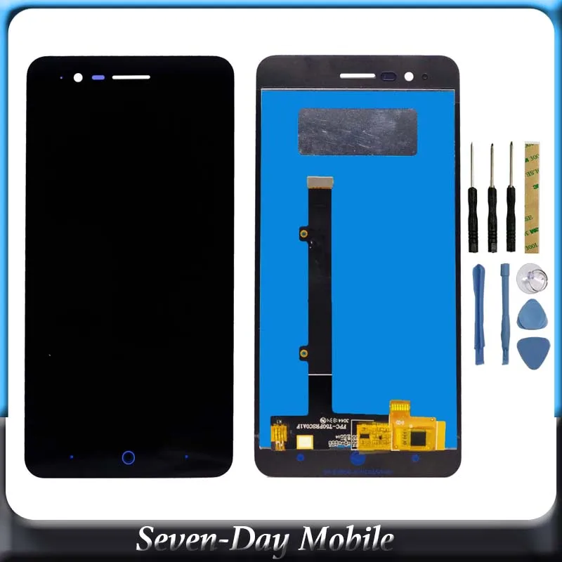 Ceny Dla ZTE Blade A510 LCD 100% przetestowany wyświetlacz LCD do ZTE Blade A510 montaż wyświetlacza ekranu LCD