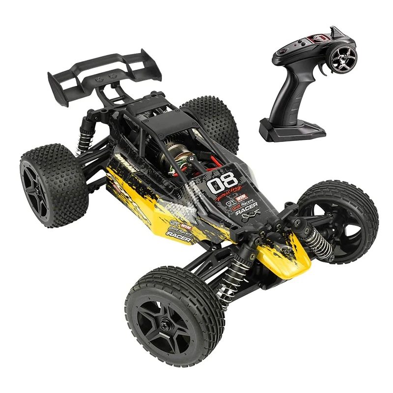1:16 Radio RC Car High Speed RC Cars 4WD 36KM/H Off Road Buggy Truck Electric Drift Toy Trucks Yellow 1:16 Radio RC Car High Speed RC Cars 4WD 36KM/H Off Road Buggy Truck Electric Drift Toy Trucks Yellow