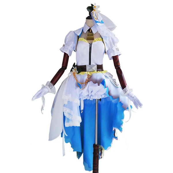 

Fate/EXTRA Nero Saber Cosplay Costume Wedding Dress Bridal Wear Gorgeous Anime Clothes A