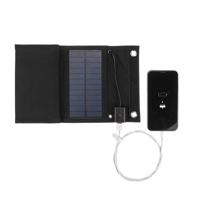 Топ 20 Вт USB порт солнечная панель s портативный складной водонепроницаемый Солнечная Панель зарядное устройство power Bank для телефона зарядное устройство