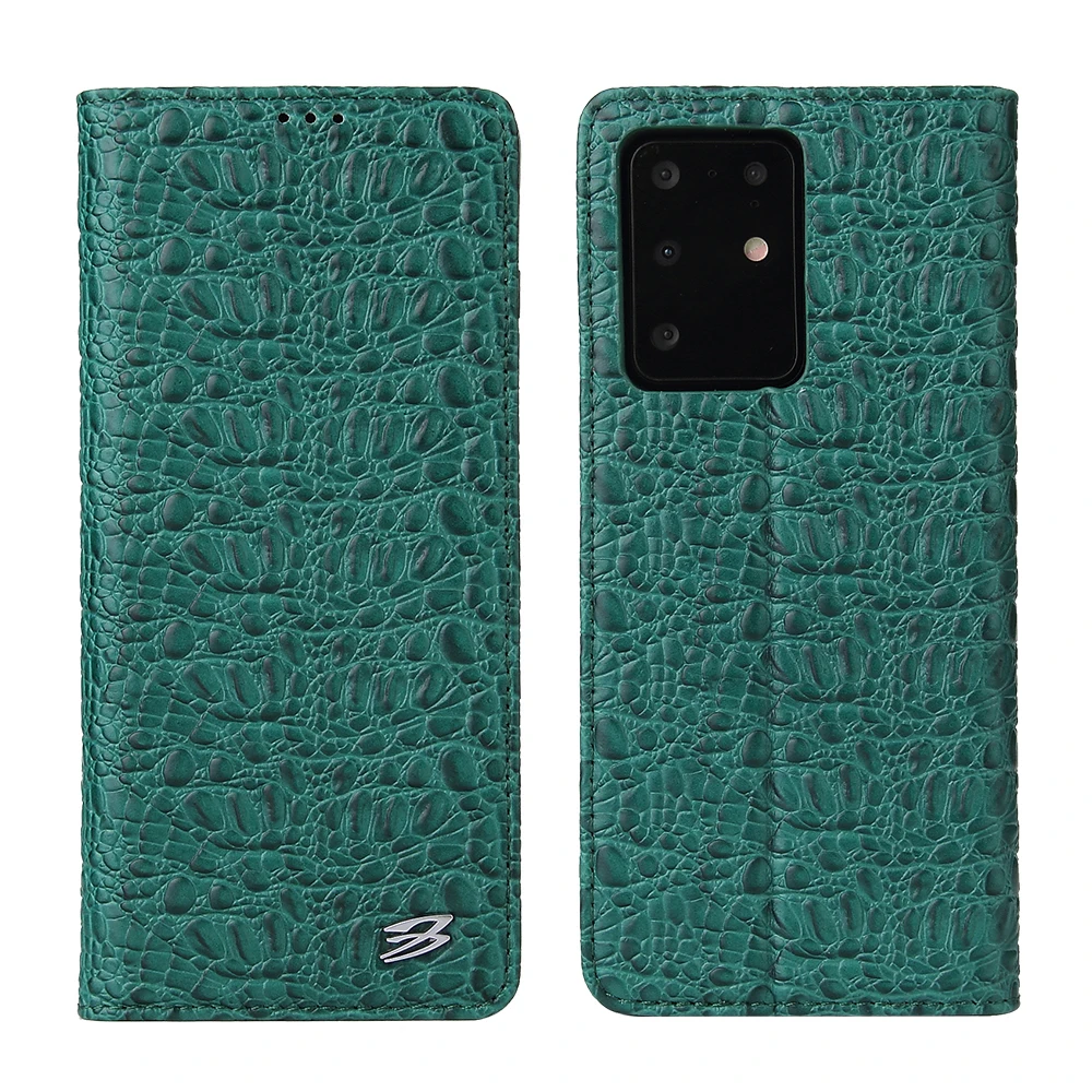 Кожаный чехол-книжка для Samsung Galaxy S21 S20 Ultra Plus с отделениями карт | Мобильные
