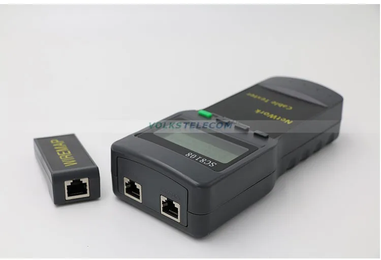 Portable LCD Wireless Network Tester Meter&LAN Phone Cable Tester & Meter With LCD Display RJ45 Free Shipping sling tv box