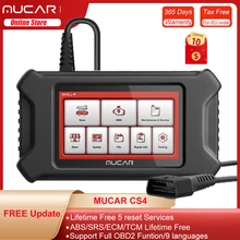 

MUCAR CS4 Obd2 Scanner ABS/SRS/ECM/TCM Diagnostic Tools 5 Resets for Car Auto Tools Automotive Scanner Free Update Code Reader