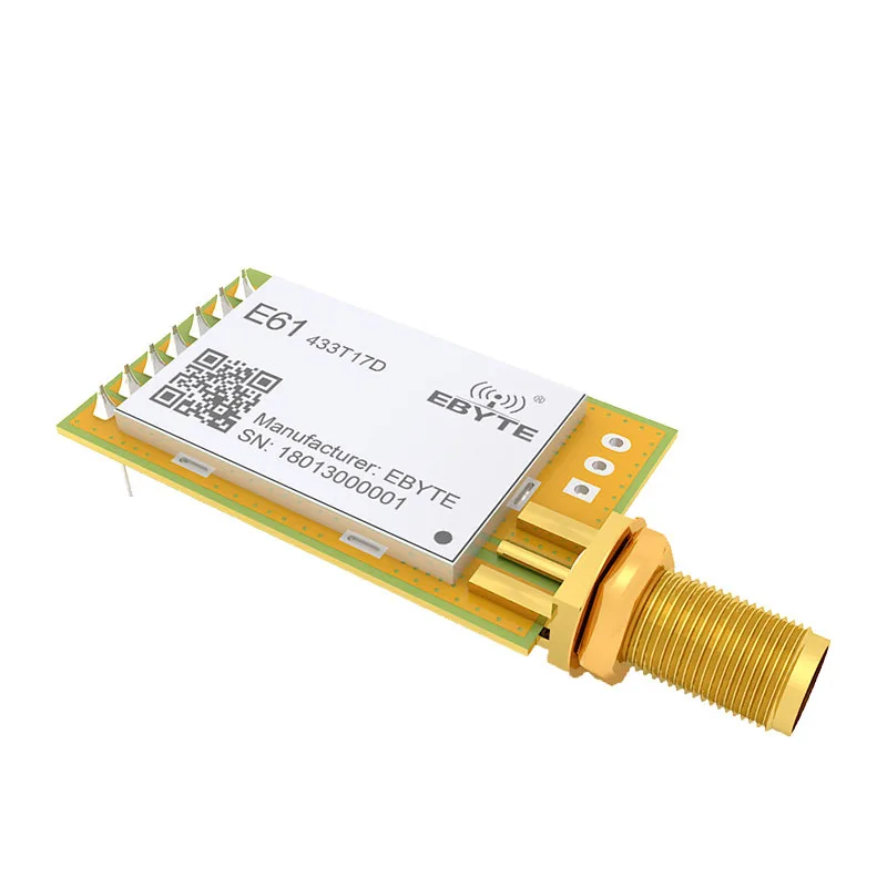 E61-433T17D 433 МГЦ 50 мВт SMA антенна IoT uhf беспроводной приемопередатчик непрерывная передача 433 МГц передатчик данных приемник