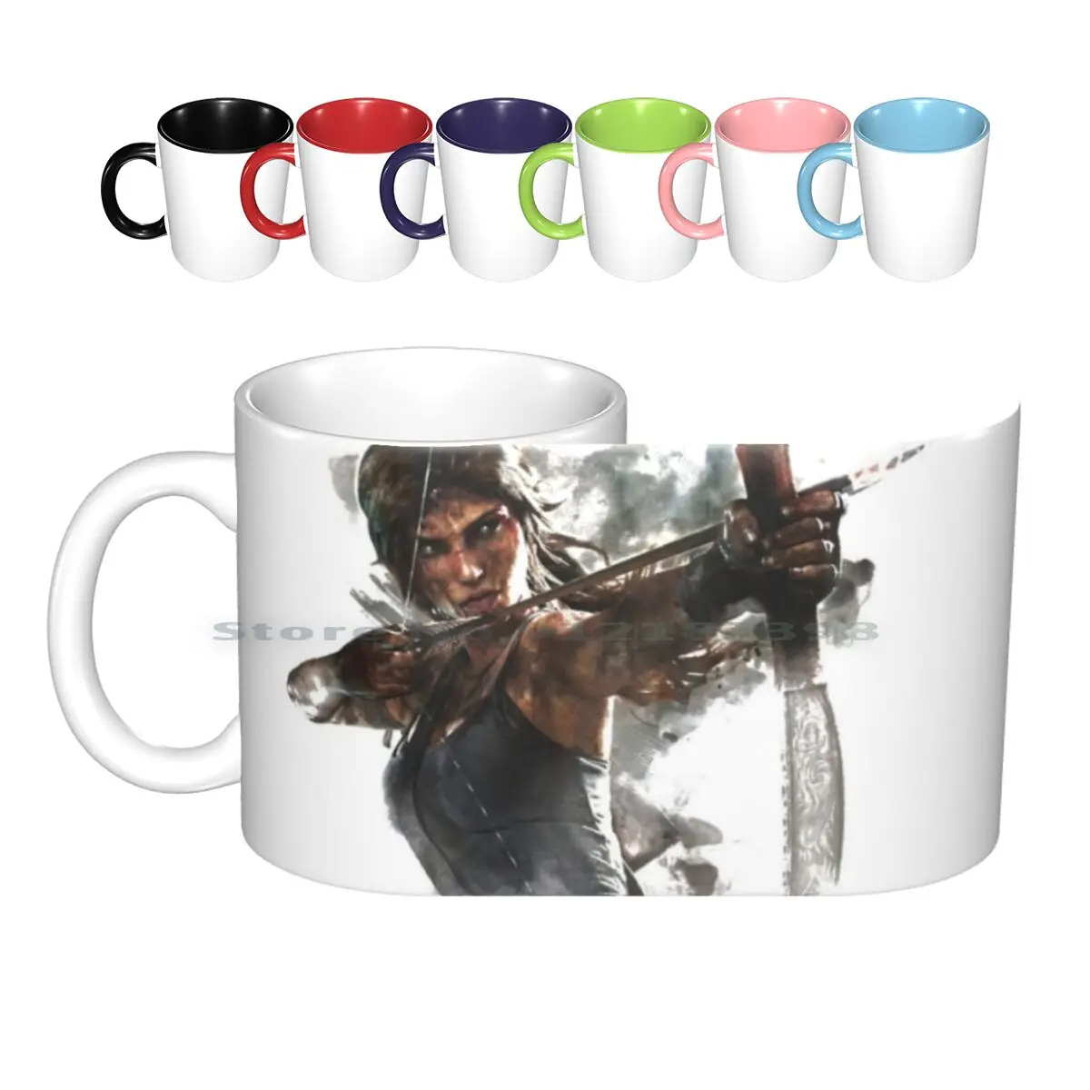 "Raider Pittura Tazze In Ceramica Tazze Da Caffè Tazza Da Tè Al Latte Rise Of The "Raider "Raider "Raider Koblaura