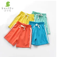 Sp0401 Летний стиль сплошной цвет девушки женские шорты спортивные свежий из чистого хлопка эластичная горячая брюки