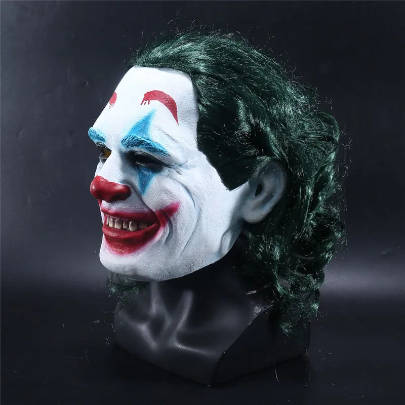 Маска Джокера Хоакин Феникс Хокер косплей Артур латексная маска реквизит для