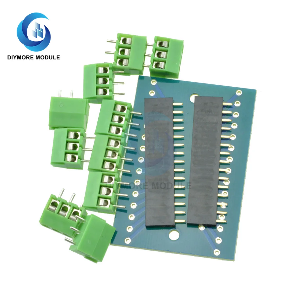 Контроллер NANO 3 0 терминальный адаптер для Arduino терминальная Плата расширения Nano