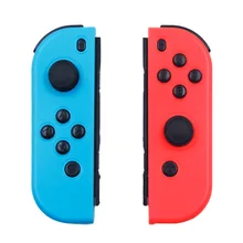 Mando inalámbrico para Nintendo Switch, Joystick de consola izquierda y derecha, función Bluetooth roja y azul para jo con