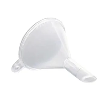 

New Mini plastic travel funnels for small samples, 10 pcs