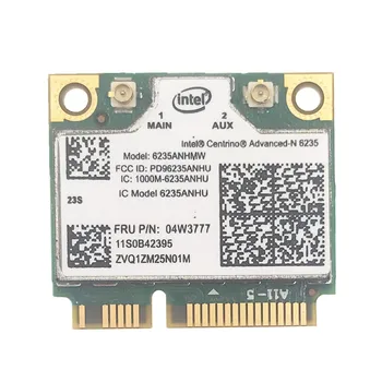 

For Lenovo M73z M83 M92 M92p Z580 M93 M93p M93V M93Z Wireless N Intel 6235 300M Wifi Bluetooth BT 4.0 Card 04w3777