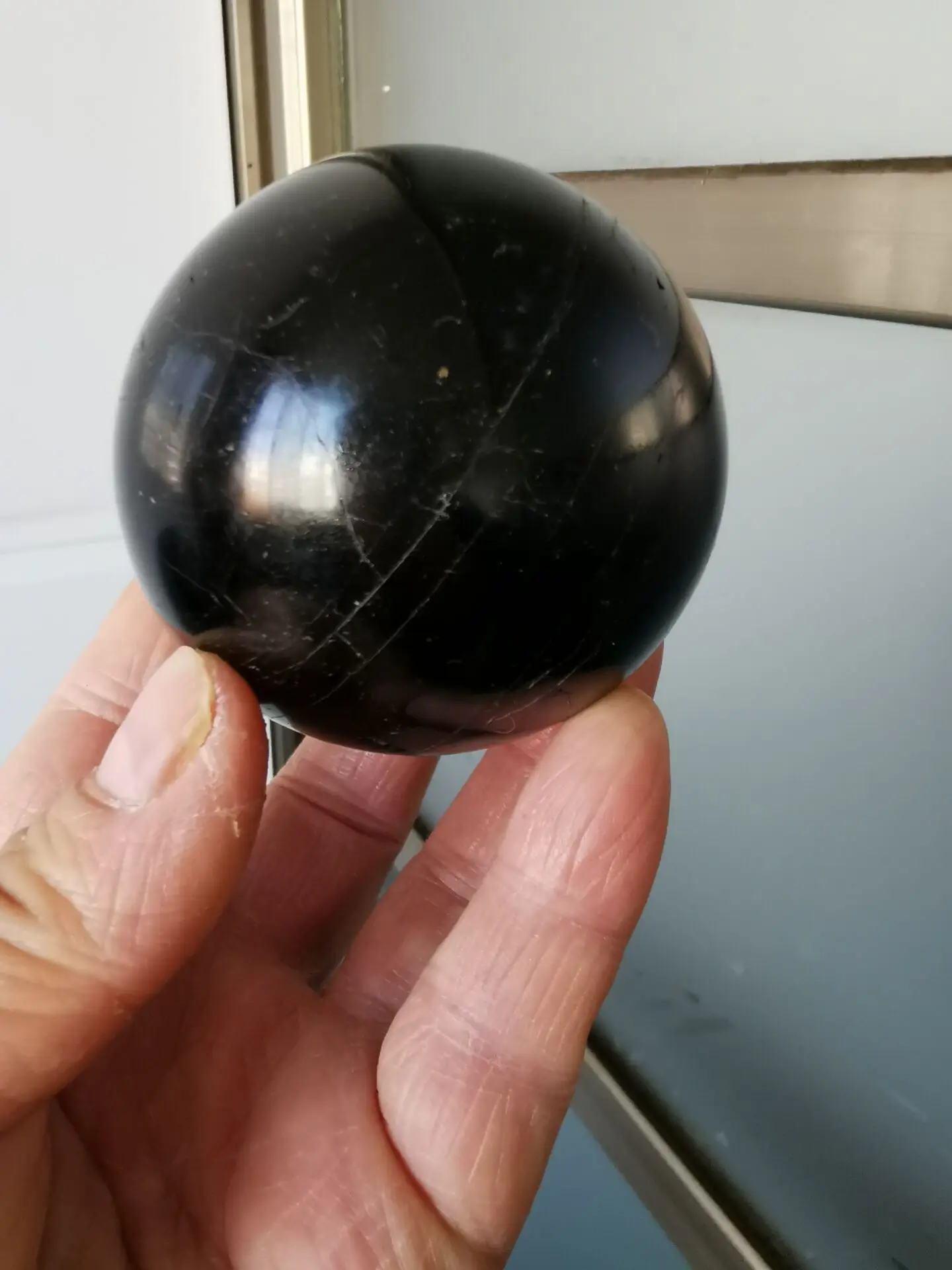 2 52 &quotShungite Сферический Элитный Shungite образец анти радиационный детоксикационный