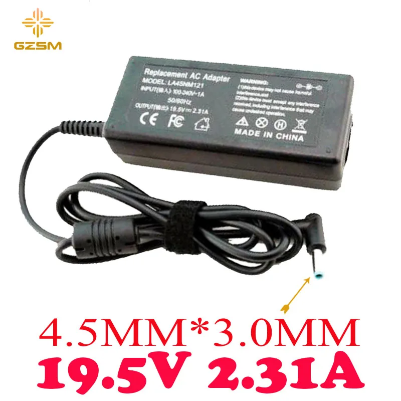 

GZSM 19.5V 2.31A 45W Laptop power Supply For HP HSTNN-LA35 HSTNN-DA35 Adapter 696607-001 696694-001 PA-1450-32HJ Laptop Charger