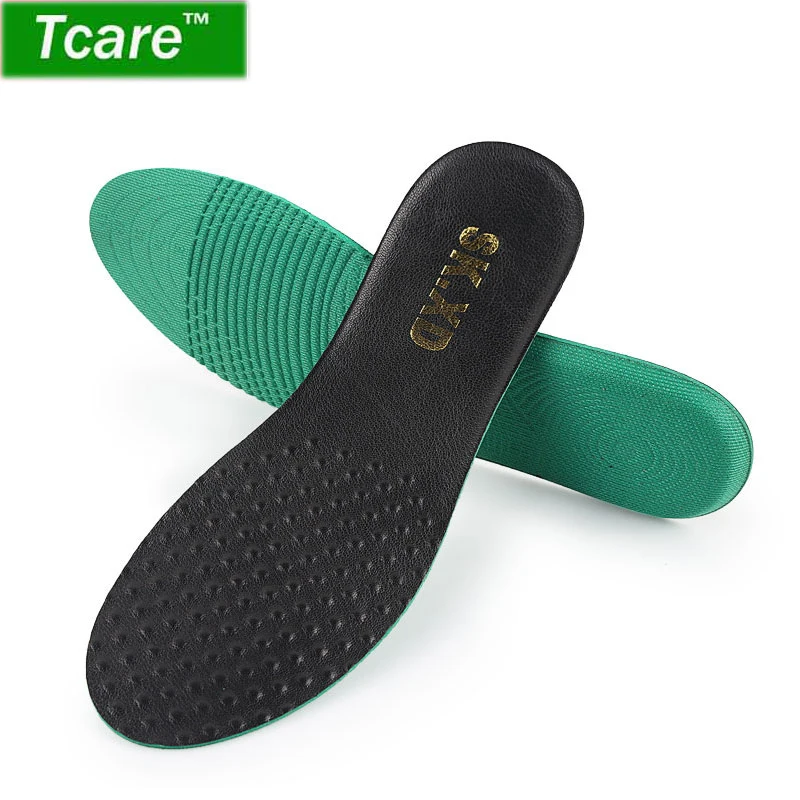 

Tcare 1Pair Soft Sheepskin Orthopedic Arch Supports Insoles Pain Relief Shoe Pads Breathable Sports Running Insoles