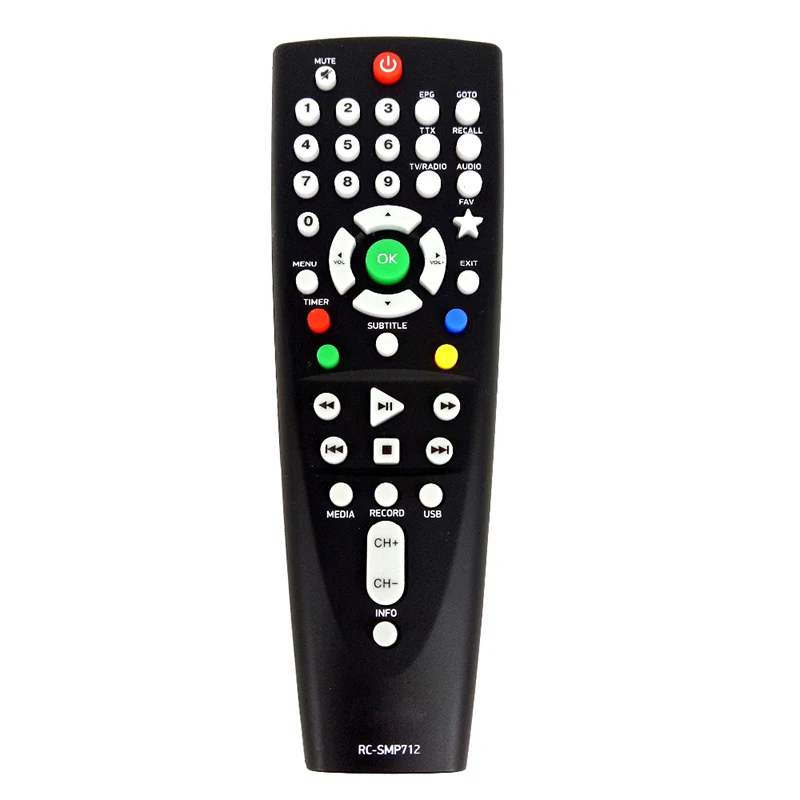 NEW Original remote control RC-SMP712 for BBK SMP125HDT2 Set top box Fernbedienung | Электроника