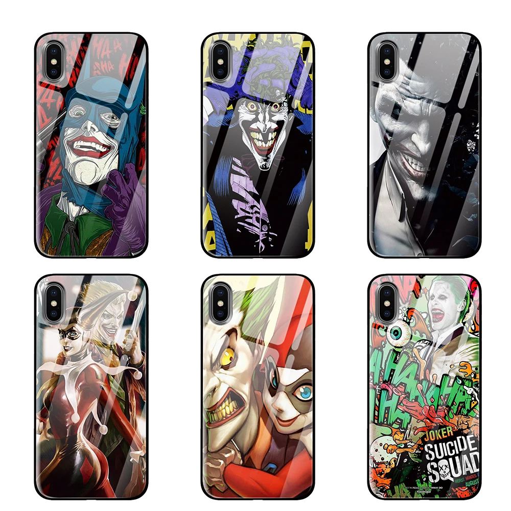 Joker роскошные чехлы из закаленного стекла для huawei P30 P20 mate 10 20 Honor 8 9 10 Pro Lite