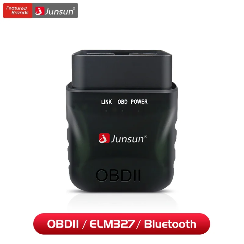 Car-Diagnostic-Tool Obd2-Adapter Auto-Scanner Junsun Bluetooth Mini Elm327 for DVD