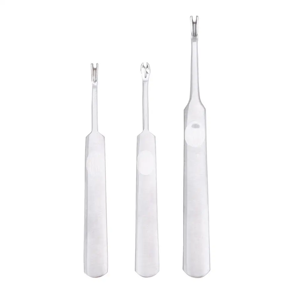 3Pcs 2 шт/3 шт U V образная строчка Groover для кожевенного ремесла Skiving Edge Beveler DIY инструмент для кожевенного ремесла - Цвет: 3Pcs