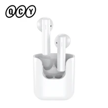 Qcy t12 fone de ouvido bluetooth 5.1 tws mais rápido conexão estável baixa latência ultra vida da bateria redução ruído aac