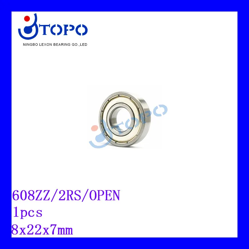 8*22*7mm  Ȩ   608 ZZ/2RS/