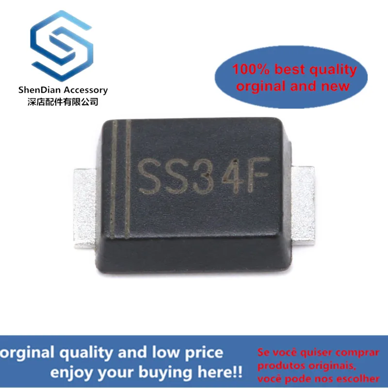 

52 шт., только оригинальный новый SMD SS34BF посылка SMBF 3A/40V SMD диод Шоттки