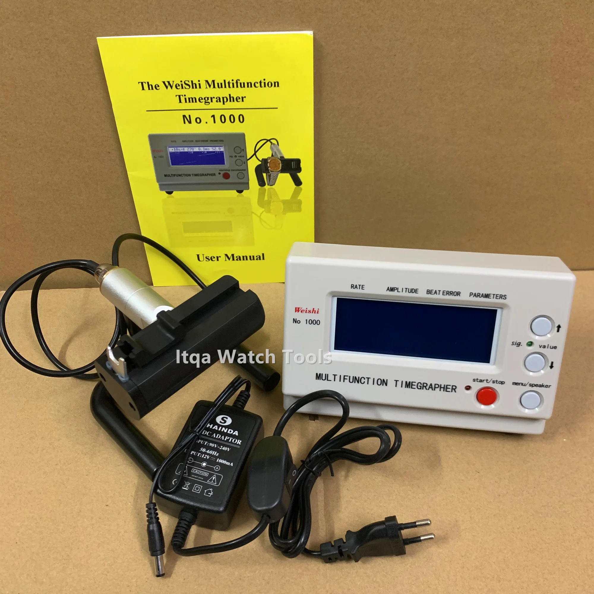 Watchmakers and Hobbyists Watch Testing Tool,Mechanical watch Testing Time  grapher Weishi Timegrapher 1000