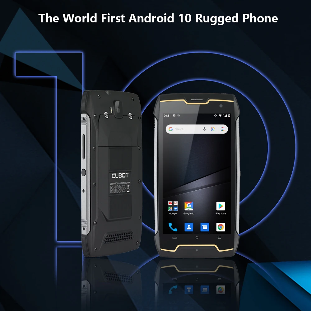 Cubot KingKong CS Google Android 10 система IP68 Водонепроницаемый телефон Смартфон 5 дюймов 4400мАч