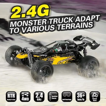 

G171 Radio Controlled Off-Road 2.4Ghz 36km/h RC Car Electronic Monster Hobby Truck R/C RTR Car Buggy for Kids Adults Birthday