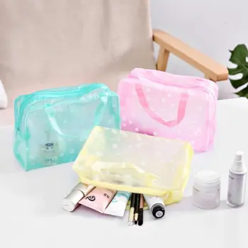 

Floral travel wash bag cosmetic storage bag printed flower portable bath storage bag