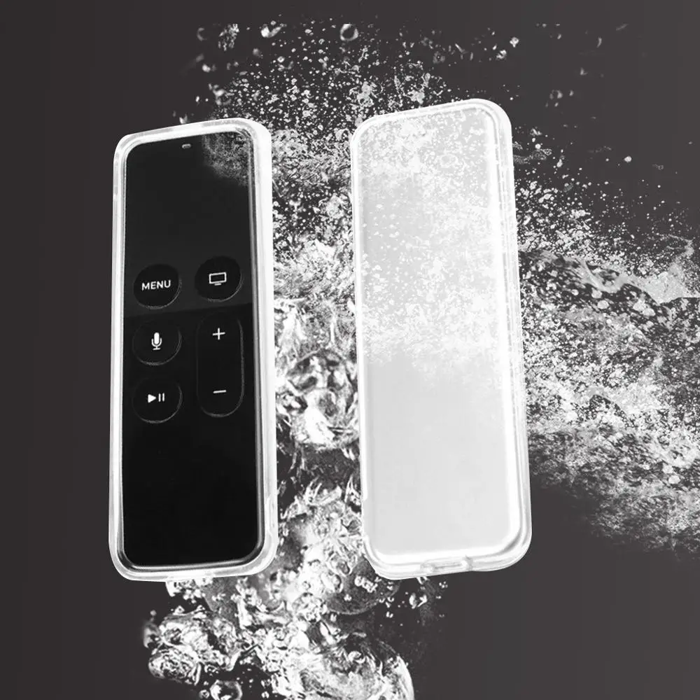 Защитный чехол для Apple tv 4th Gen Siri пульт дистанционного управления, противоскользящий чехол из ТПУ, пылезащитный чехол с ремешком 4 th#1223