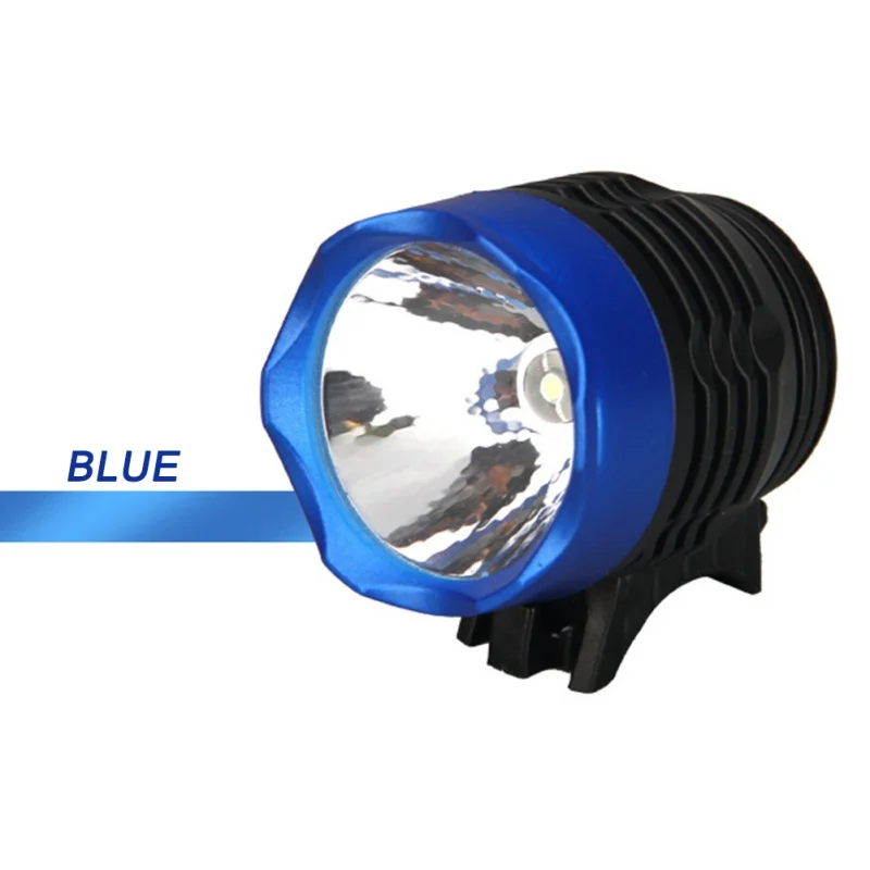 Велосипедный светильник, водонепроницаемый Светодиодный светильник для велосипедной батареи, 1200 люмен, велосипедный передний светильник, велосипедный головной светильник, велосипедный светодиодный светильник - Цвет: B2 incluld Battery