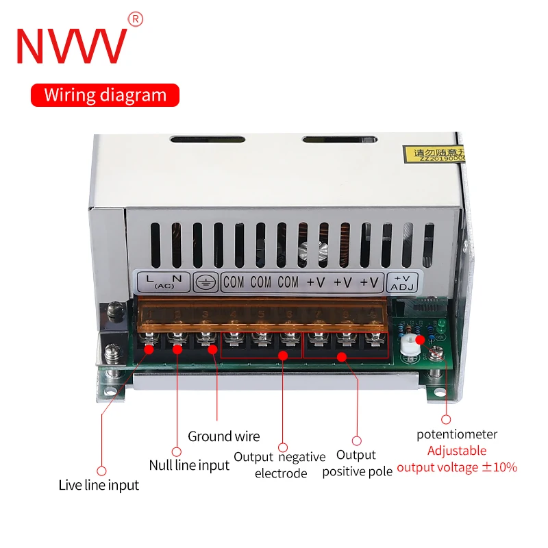 NVVV S-800-60v 13.3a импульсный источник питания ac/dc силовой трансформатор имеет достаточную мощность